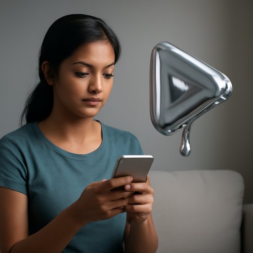 44bd ফোন হাতে বসে থাকা ব্যবহারকারী